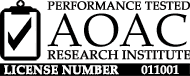 PERFORMANCE TESTED AOAC RESEARCH INSTITUTE