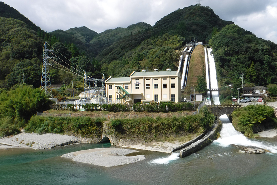 川辺川第二発電所（熊本県）改修工事完了