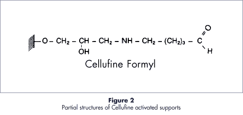 Chemische Strukturen von Cellufine Formyl