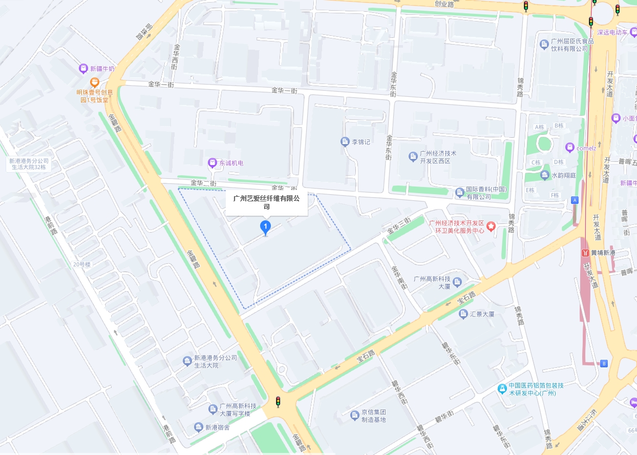 广州市 经济技术开发区 金碧路 金华三街1号